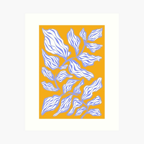 Modern Bold Plant Art Print
