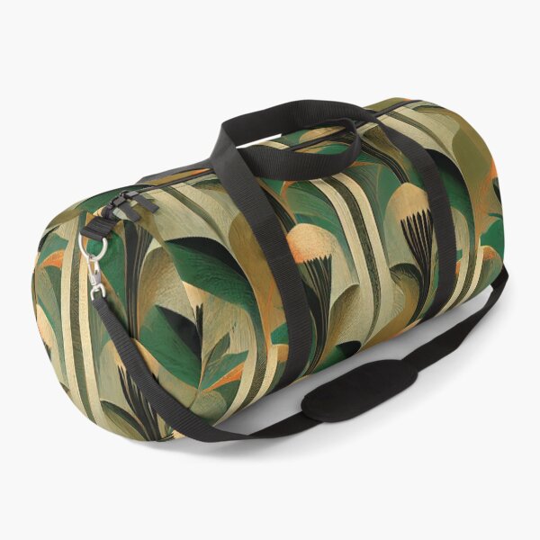 Item preview, Art Deco Exquisite Green And Golden-Apricot Pattern designed and sold by DEC02.