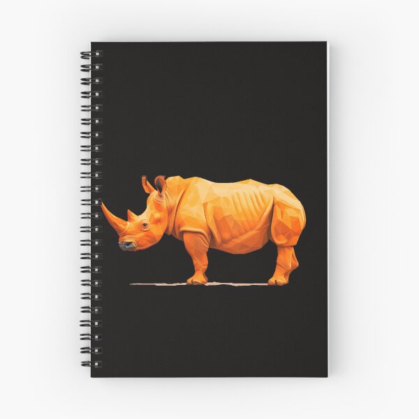 Item preview, Orange Rhino Artwork designed and sold by Obsidian Ink by Wilshire.