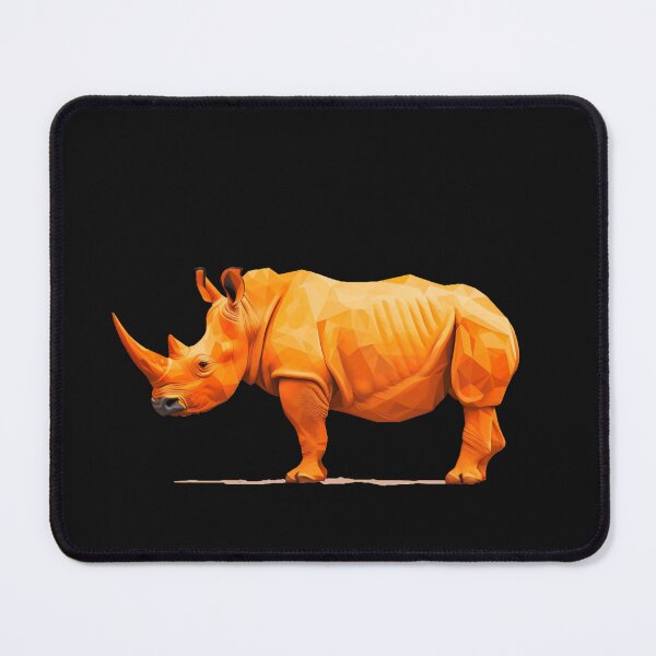 Item preview, Orange Rhino Artwork designed and sold by Obsidian Ink by Wilshire.