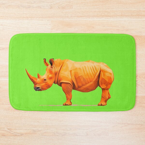 Item preview, Orange Rhino Artwork designed and sold by Obsidian Ink by Wilshire.