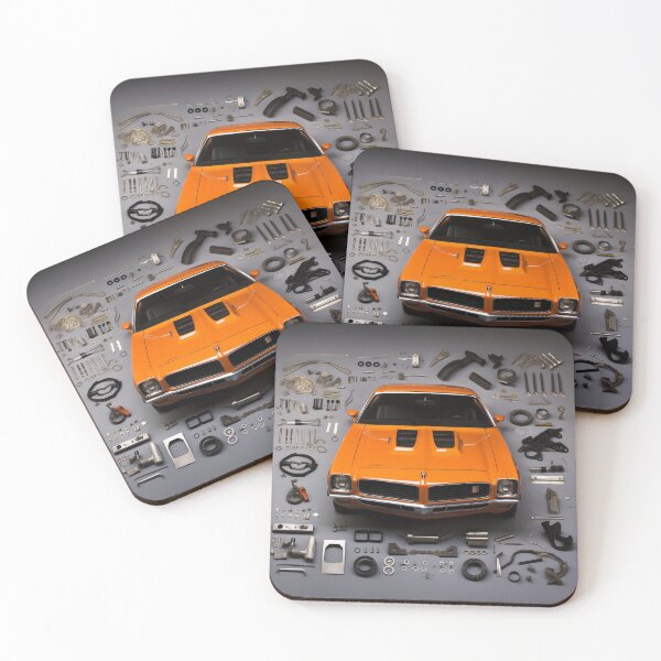 Item preview, 1972 Firebird Classic Car Knolling Craft designed and sold by StefNomadLife.