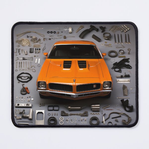 Item preview, 1972 Firebird Classic Car Knolling Craft designed and sold by StefNomadLife.