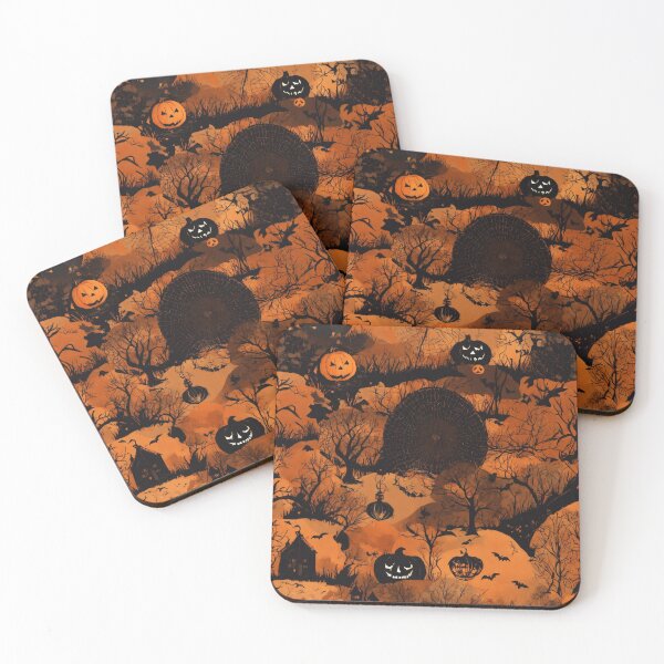 Item preview, Spooky Seamless Pattern designed and sold by WIKWOK.