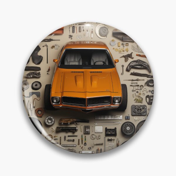 Item preview, 1972 Firebird Classic Car Knolling Craft designed and sold by StefNomadLife.