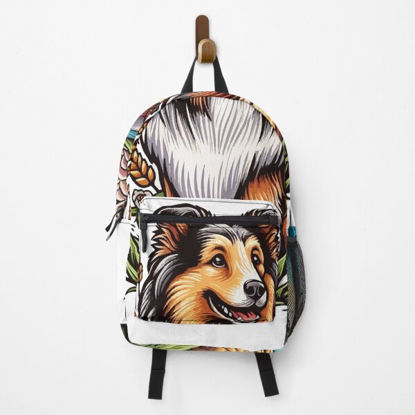 Item preview, Sheltand Sheepdog/Sheltie with Farm Scenery designed and sold by bjrocket89.