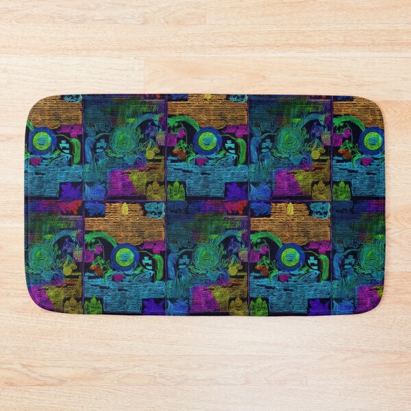 Item preview, Colored Pencil Rubbings 1 and 2, As-Rubbed and Mirrored - Bold Negative - Repeating designed and sold by hendrickssdh.