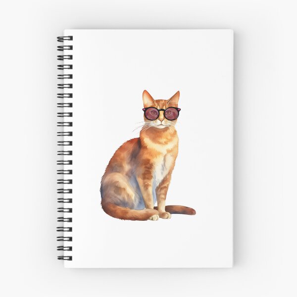 Item preview, Abyssinian Cat Wearing Sunglasses designed and sold by TheAnimalZ00.