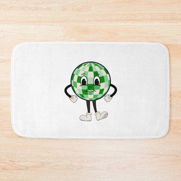 Item preview, Retro Disco Ball Figure (Green) designed and sold by Samantha Kelly.