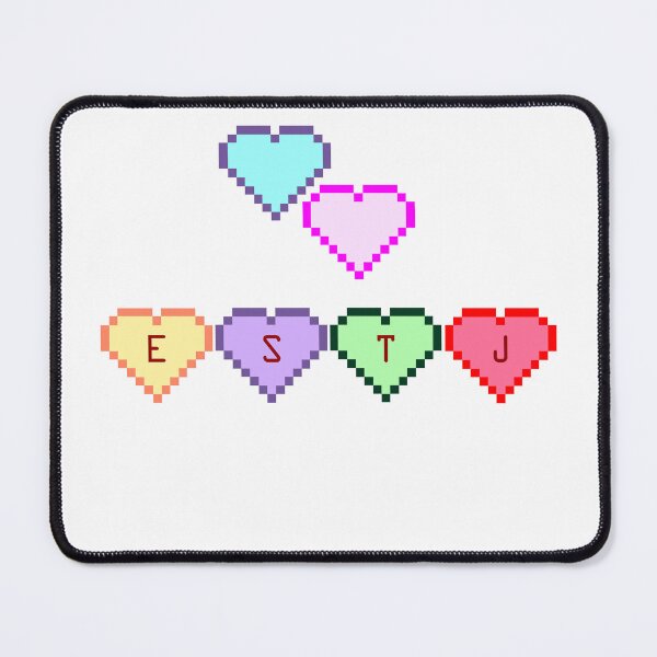 Item preview, ESTJ Pixel Hearts designed and sold by MargoMargan.