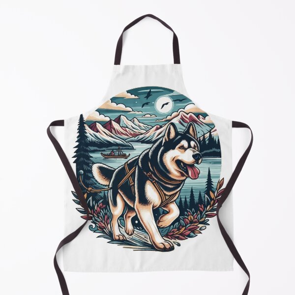 Item preview, Balto the Sled Dog in Alaska by the Bay With Boat designed and sold by bjrocket89.