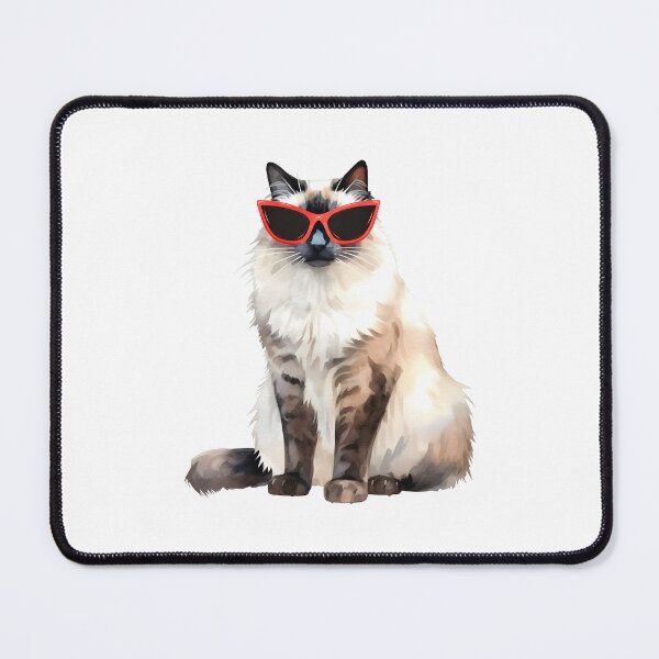 Item preview, Balinese Cat Wearing Sunglasses designed and sold by TheAnimalZ00.