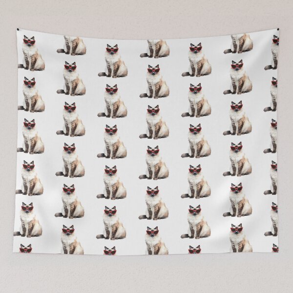 Item preview, Balinese Cat Wearing Sunglasses designed and sold by TheAnimalZ00.