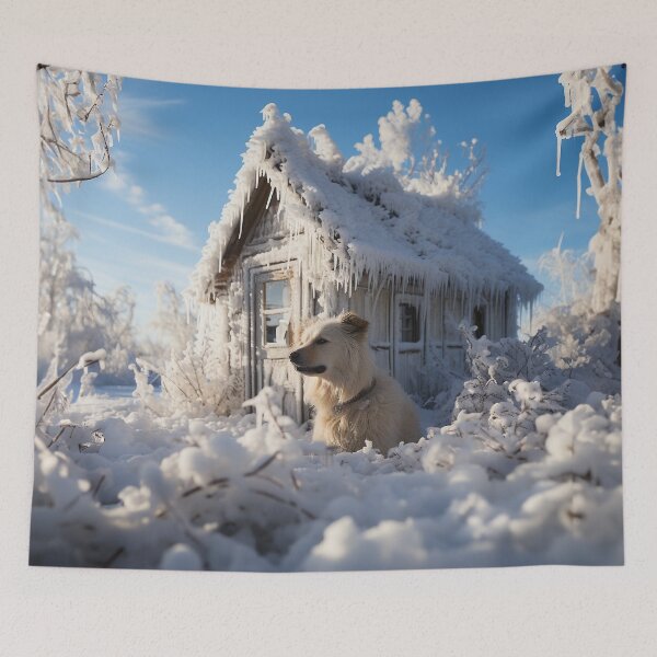 Item preview, Winter's Watchful Guardian designed and sold by DigitalDoghouse.
