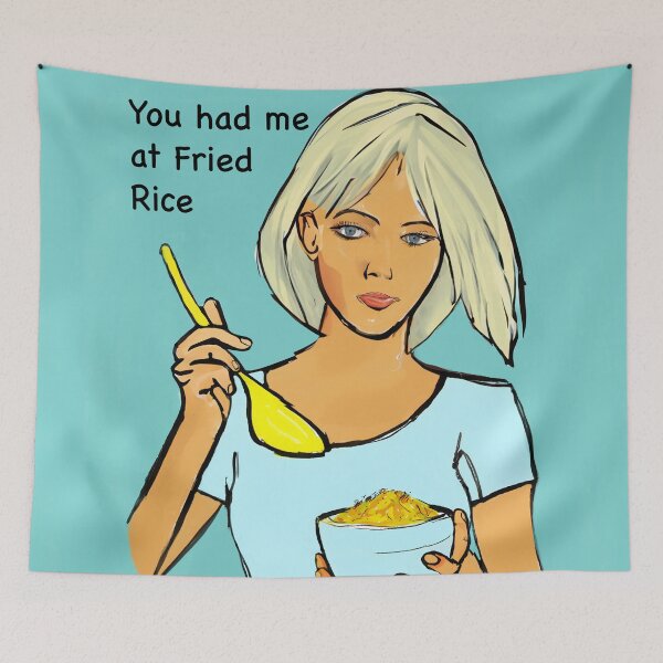 Item preview, You had me at Fried Rice designed and sold by FunandWhimsy.