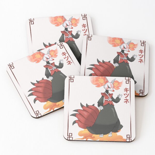 Item preview, cute kitsune - oriental design Blaze Sorceress designed and sold by Lojinha-do-Dark.