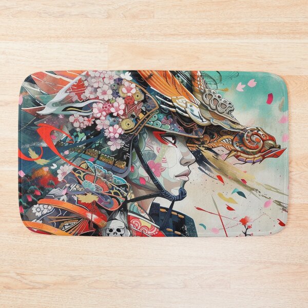 Item preview, Samurai Spirit with Cherry Blossoms designed and sold by chi3-jp.
