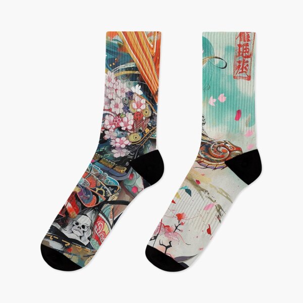 Item preview, Samurai Spirit with Cherry Blossoms designed and sold by chi3-jp.