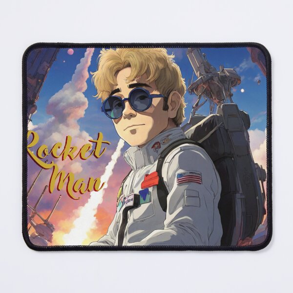 Item preview, Rocket Man Anime style designed and sold by Eve Orea.