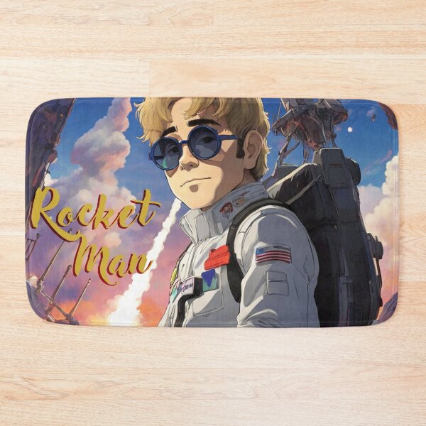 Item preview, Rocket Man Anime style designed and sold by Eve Orea.