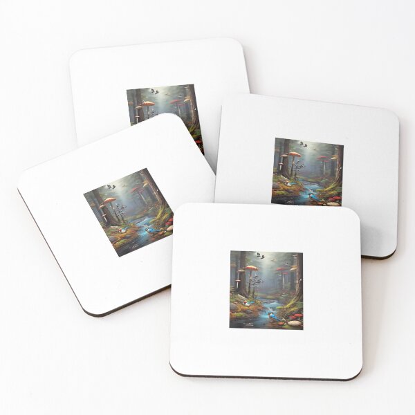 Item preview, Giant Mushroom Forest designed and sold by ArtfulB.