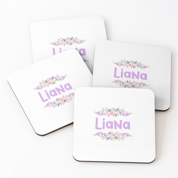 Item preview, Purple Flower Liana Name Label designed and sold by NormadWorld.