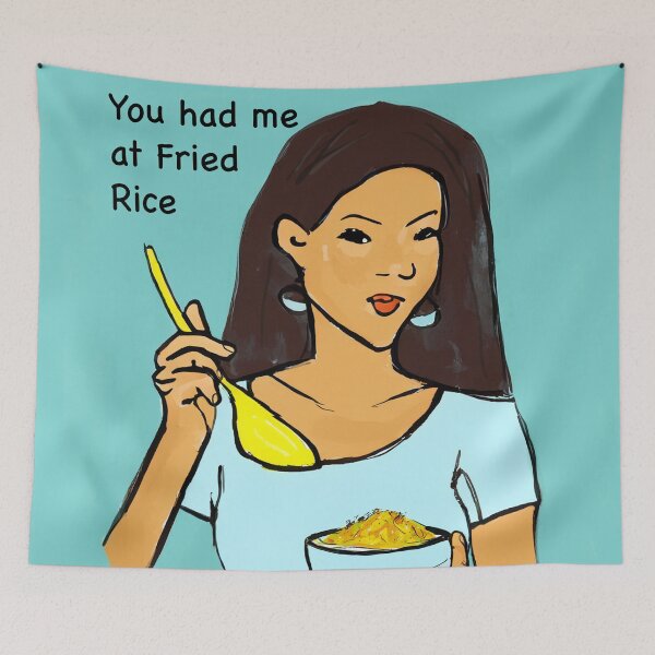Item preview, You had me at Fried Rice designed and sold by FunandWhimsy.