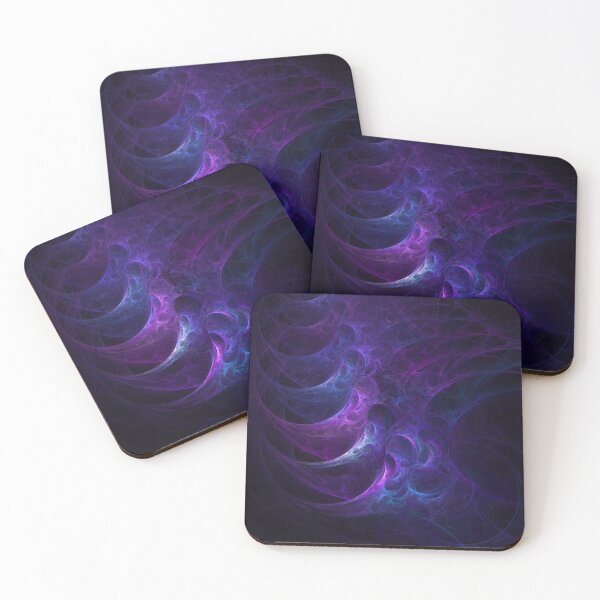 Item preview, Purple & Blue Fractal Swirl Art designed and sold by kalyssa44.