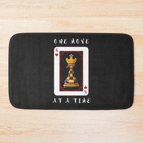 Item preview, One move at a time - King of the board and hearts designed and sold by MrLAS.