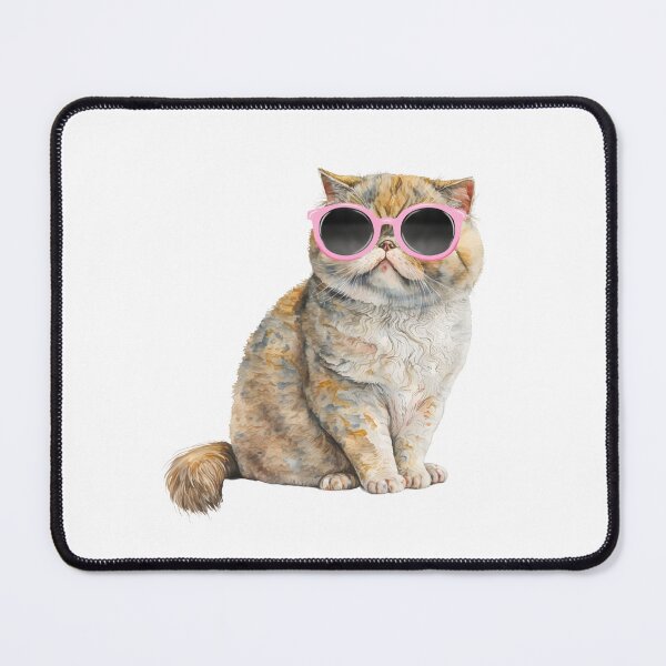 Item preview, Exotic Shorthair Cat Wearing Sunglasses designed and sold by TheAnimalZ00.