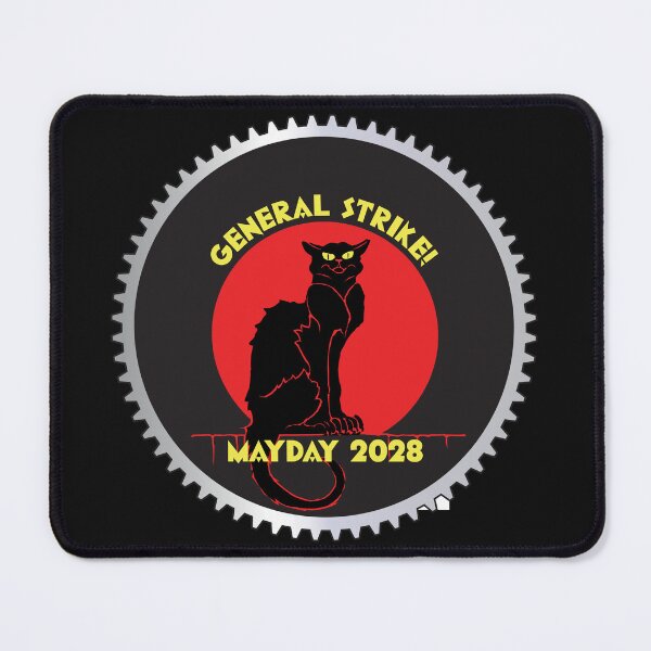 Item preview, SABO TABBY CAT - GENERAL STRIKE 2028 designed and sold by ACME PROPAGANDAWORX.