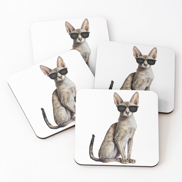 Item preview, Oriental Shorthair Cat Wearing Sunglasses designed and sold by TheAnimalZ00.