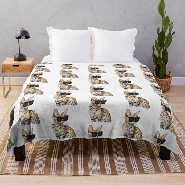 Item preview, Savannah Cat Wearing Sunglasses designed and sold by TheAnimalZ00.