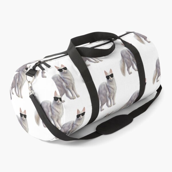 Item preview, Turkish Angora Cat Wearing Sunglasses designed and sold by TheAnimalZ00.