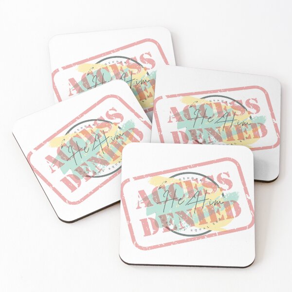 Item preview, Access Denied: He/Him pronouns designed and sold by fierceautie.