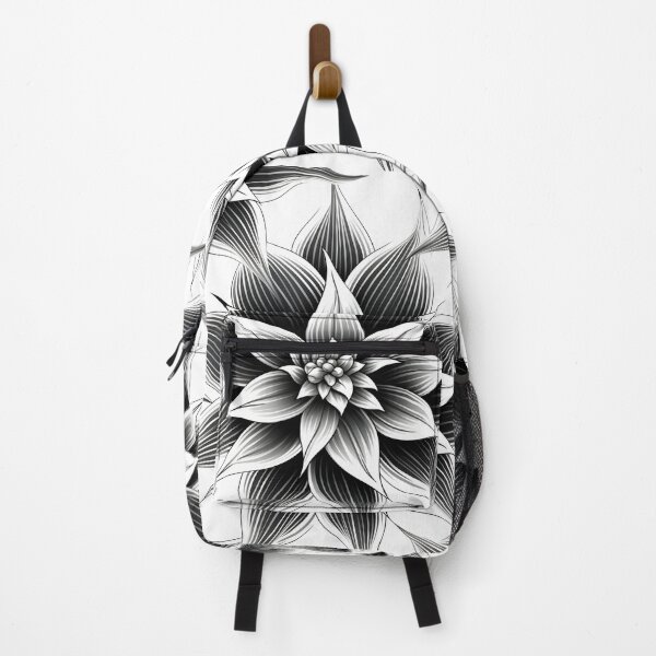 Item preview, Black and white Agave plant print designed and sold by dcrc.