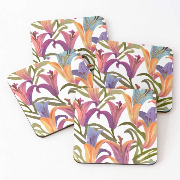 Item preview, Colorful Lilies designed and sold by HelloBeautyfull.