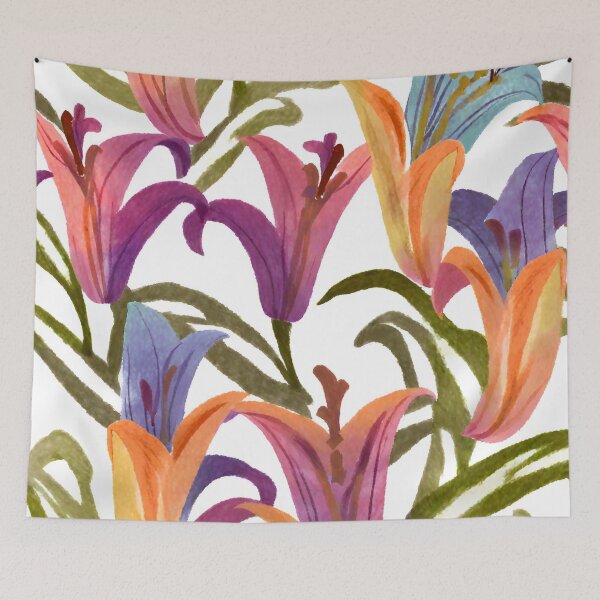 Item preview, Colorful Lilies designed and sold by HelloBeautyfull.