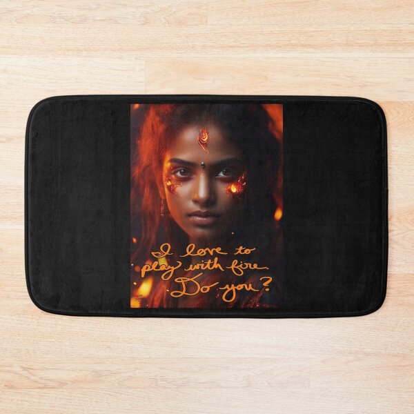 Item preview, Love to play with Fire; Cinematic Digital Art; designed and sold by StickerApe.