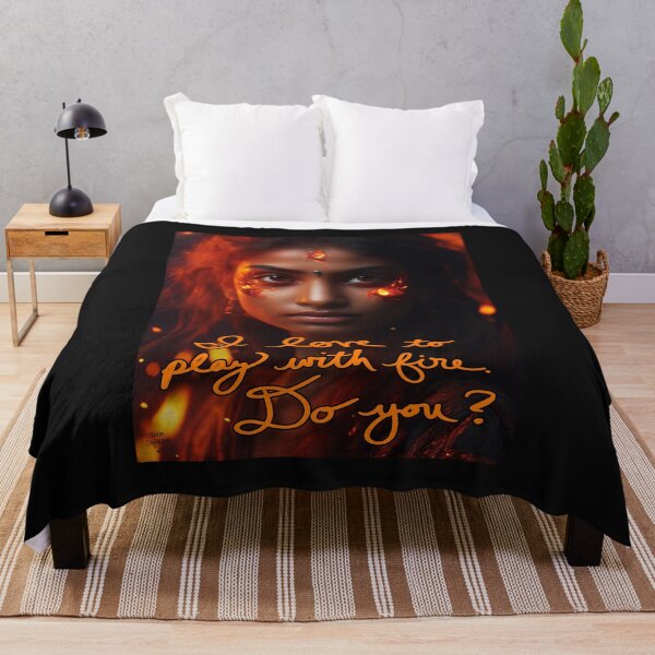 Item preview, Love to play with Fire; Cinematic Digital Art; designed and sold by StickerApe.