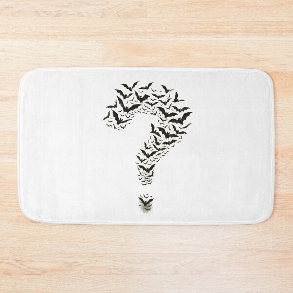 Item preview, Bats forming question mark designed and sold by YokujinDesign.