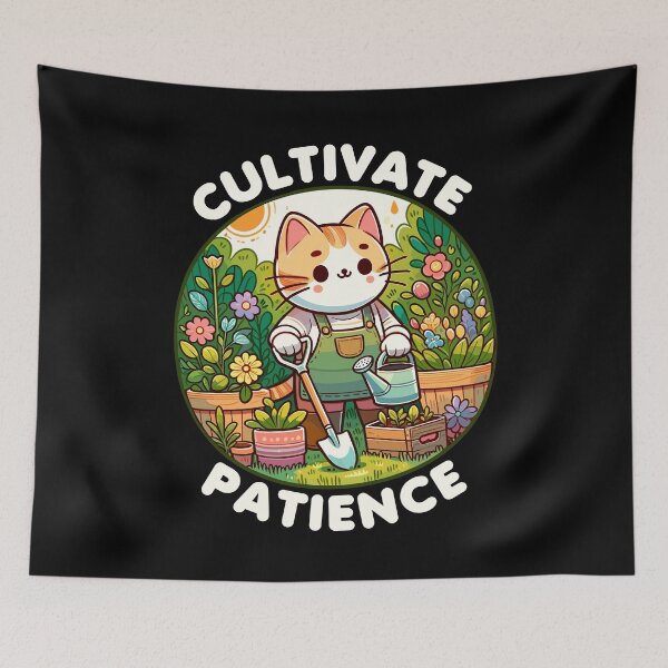 Item preview, Cultivate Patience designed and sold by patternprint1.
