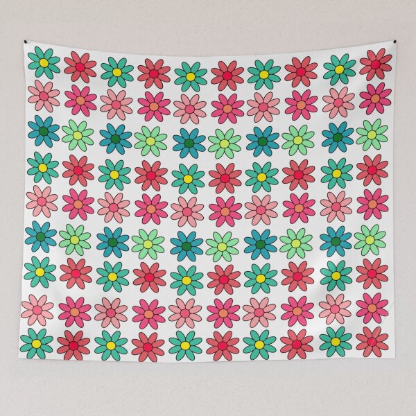 Item preview, flower power - white background  designed and sold by mandyelizabeth.