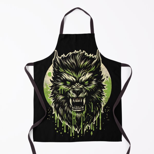 Item preview, Werewolf Horror, Halloween Fan Graphic designed and sold by SpookshowDesign.