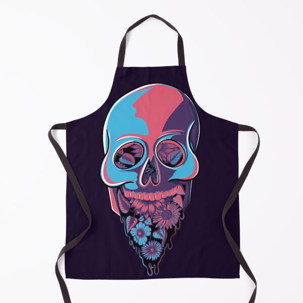 Item preview, Flower skull designed and sold by Lexy Smith.