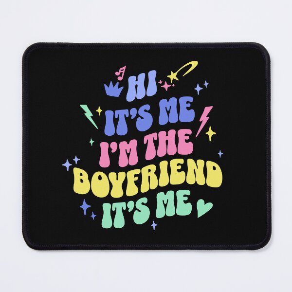 Item preview, Retro Pop Swiftie Couple art Funny Couple I'm The Boyfriend Announcement II designed and sold by franzandsabina.