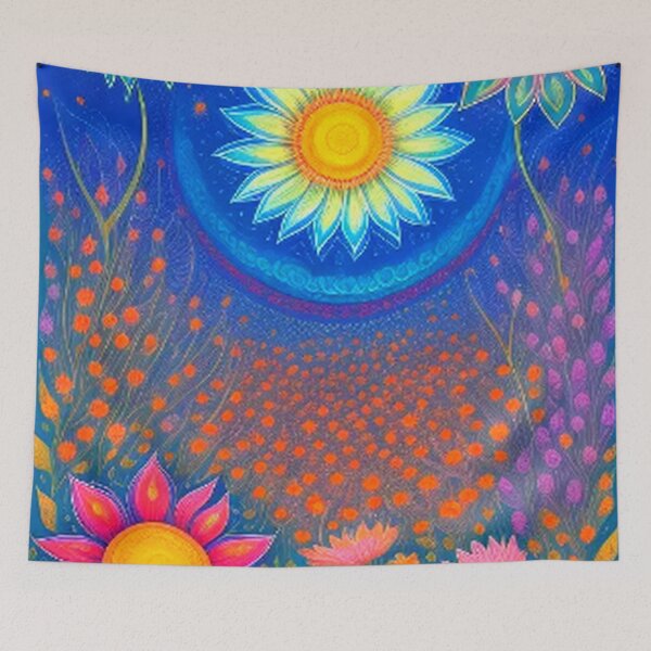 Item preview, Beautiful Colorful Sunflowers Flower designed and sold by TheDarkWardrobe.