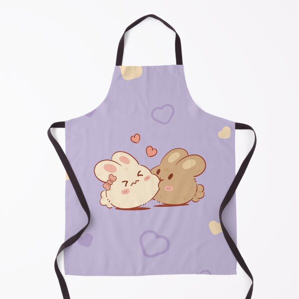 Item preview, Cute & Kawaii Bunny Kisses | Purple designed and sold by ModesaDraw.