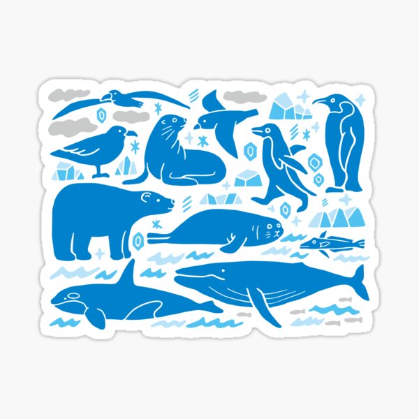Item preview, Antarctic animal designed and sold by chillaxcats.