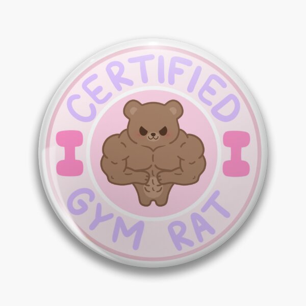Item preview, Certified Gym Rat Brown Bear designed and sold by Kitkasss.